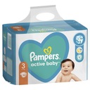 Pampers Active Baby 3 90 szt. 6-10 kg Pieluszki EAN (GTIN) 8001090949455