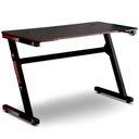 ЧЕРНЫЙ ИГРОВОЙ КОМПЬЮТЕРНЫЙ СТОЛ ДЛЯ ГЕЙМЕРОВ