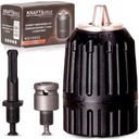 UCHWYT WIERTARSKI SAMOZACISKOWY DO WIERTARKI 2-13mm gwint 1/2 + 2 adaptery