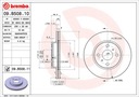 DISCOS DE FRENADO WENT. PARTE DELANTERA DO TOYOTA IQ 1.4 