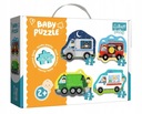 Baby Puzzle 4w1 Pojazdy i zawody Trefl Wiek dziecka 2 lata +