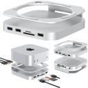 MC60H M.2 NVMe SATA Hub Док-станция Mac Mini M4 10 Гбит/с HDMI 4K USB C