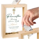 СУВЕНИРЫ ПЕРВОГО СВЯТОГО ПРИЧАСТИЯ ДЕРЕВЯННАЯ КОПИЛКА ПОДАРОК ​​ДЛЯ ПРИЧАСТИЯ