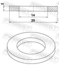 FORRO TAPONES BANDEJA DE ACEITE HYUNDAI KIA 