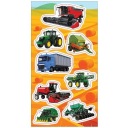 НАКЛЕЙКИ СЕЛЬСКОХОЗЯЙСТВЕННЫЕ МАШИНЫ РАНОК, РАНОК КРЕАТИВ, 151904.