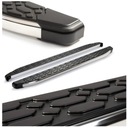 Боковые пороги, пороги, пороги, накладка на порог DODGE Nitro 2007 - 161см
