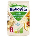 BOBOVITA Kaszka mleczno-zbożowa 4 owoce po 8 m-cu