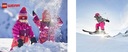 Detské zimné rukavice Lego Wear LWATLIN 706 SNOWBOARDOVÁ NA SÁNKY Druh palčiaky