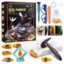 НАБОР ИСКОПАЕМОГО ЯНТАРЯ НАСЕКОМЫХ АРХЕОЛОГИЧЕСКИЙ ЯНТАРНЫЙ НАБОР