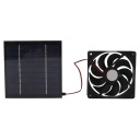10W ZASILANY ENERGIA SLONECZNA PANELOWY VENTILATEUR WYCIAGOWY MINI OPphoto 5