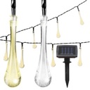 СОЛНЕЧНАЯ САДОВАЯ САДОВАЯ КАПЛЯ ВОДЫ 20 светодиодов