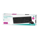 OMEGA KEYBOARD CZ + MOUSE BEZDRÔTOVÝ SET BLACK [44440] Stav balenia originálne