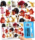 МОЮЩИЕСЯ ВРЕМЕННЫЕ ТАТУ ДЛЯ ДЕТЕЙ ANGRY BIRDS ОРИГИНАЛЬНЫЕ ДИЗАЙНЫ