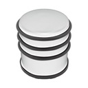 Дверной ограничитель, тяжелый, высокий, БЕЛЫЙ