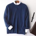 Kašmírový sveter, pánsky sveter s okrúhlym výstrihom, XXL EAN (GTIN) 6931456560869