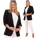 Куртка Длинная элегантная гладкая польская производитель большие размеры