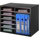 ПОЛКА ДЛЯ ДОКУМЕНТОВ VEVOR, ДЕРЕВЯННАЯ, 6 Х 2 ПОЛКИ