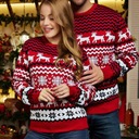 VIANOČNÝ SVETER PRE PÁRY TEPLÉ PÁNSKE VZORY Model Sweter Świąteczny dla par