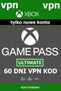 VPN-код Xbox Game Pass Ultimate на 60 дней