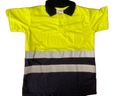 Предупреждающая рабочая рубашка-поло Желтая CE, размер XL