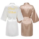 НАБОР ИЗ 2 ХАЛАТОВ НЕВЕСТЕ СВИДЕТЕЛИ СВАДЕБНЫЙ ПОДАРОК ​​НЕВЕСТЕ ВЕЧЕРИНКА