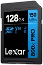 Karta LEXAR Professional 800X Pro SDXC 128GB Typ karty SDXC