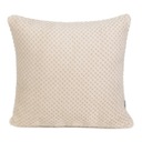 НОА Наволочка рисовые зерна бежевый 45х45 HOMLA