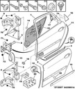 ELEMENTAS DURYS STUMDOMŲJŲ CITROEN BERLINGO 9033C2 nuotrauka 3