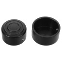 2 PCS TRWALE NOIR ALUMINIUM REVÊTEMENTS SUR AVANT I ARRIÈRE MOTOCYCLETTEphoto 7