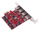 Kontroler PCI-E do 4XUSB 3.0 Producent Inna