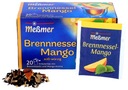 Herbata MESSMER Pokrzywa Mango 20 torebek 35 g DE Stan opakowania oryginalne