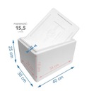 Термобокс 15,5л Контейнер из пенопласта THERMO FRIDGE