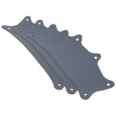3 SZT. ODPINANE, NADAJACE SIE DO PRANIA WANT PRZECIWPOTNE DO HELMET ROBOCZEGO, GRAY COLOR  photo 8