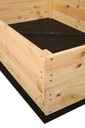 Ящик для овощей, деревянная грядка, HIGH Inspect 100x80 ECO