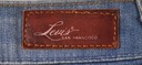 LEVI'S šortky JEANS blue SHORT _ W25 Dominujúci vzor bez vzoru