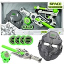 КОСМИЧЕСКИЙ КОМПЛЕКТ ВОЕННАЯ ПИСТОЛЕТНАЯ МАСКА СВЕТОДИОДНЫЙ ЗВУКОВОЙ СВЕТОВОЙ МАСОК