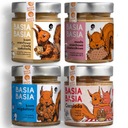 BASIA KREM MASŁO KOKOSOWE ORZECHOWE 2 rodzaje MIGDAŁOWE MIX 4szt 0,8KG