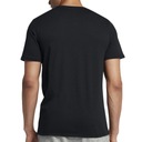 Футболка Nike, мужская спортивная футболка, черный хлопок 827021-011 L