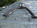 BMW 7 E65 RESTYLE 750I MUFFLER CENTRAL EXHAUST 7545062 7540643  photo 10