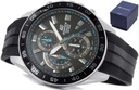 МУЖСКИЕ ЧАСЫ CASIO EDIFICE EFV-550P 1A + КОРОБКА