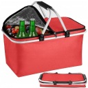 ТЕРМОСКЛАДНАЯ КОРЗИНКА ДЛЯ ПИКНИКА ДЛЯ ПОКУПОК