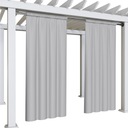 ВОДОНЕПРОНИЦАЕМЫЕ САДОВЫЕ ШТОРЫ 155х180 ДЛЯ ТЕРРАСЫ С НАРУЖНЫМ ТУННЕЛЕМ