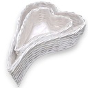 SERCE Z WIKLINY BAZA DO STROIKA Komplet 2 sztuki