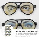 1 zestaw Nowość okulary Śmieszne okulary EAN (GTIN) 6975222226771