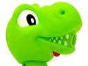 Dinosaurus T-rex Projektor + fixky TA0048 Dominujúca farba odtiene zelenej