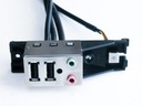Аудиосистема Fujitsu на передней панели + 2 порта USB + выключатель питания