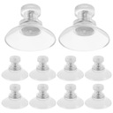 10 шт. присоски, прозрачный винт из ПВХ