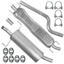 Комплект глушителя Opel Astra H III 3 1.6 1.8 Хэтчбек