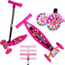 САМОКАТ ДЕТСКИЙ, ТРЕХКОЛЕСНЫЙ, СКЛАДНОЙ, СВЕТОДИОДНЫЕ КОЛЕСА