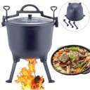 ОХОТНИЧИЙ КОЛДЕЛЬ ЧУГУННЫЙ ГОРШОК ПОДСТАВКА ДЛЯ КОСТА 7 Л КАМИЛЛА